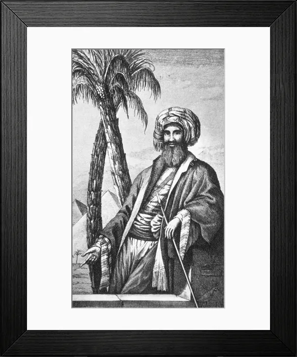 Framed Print : Portrait of Giovanni Battista Belzoni Framed Print : Portrait of Giovanni Battista Belzoni