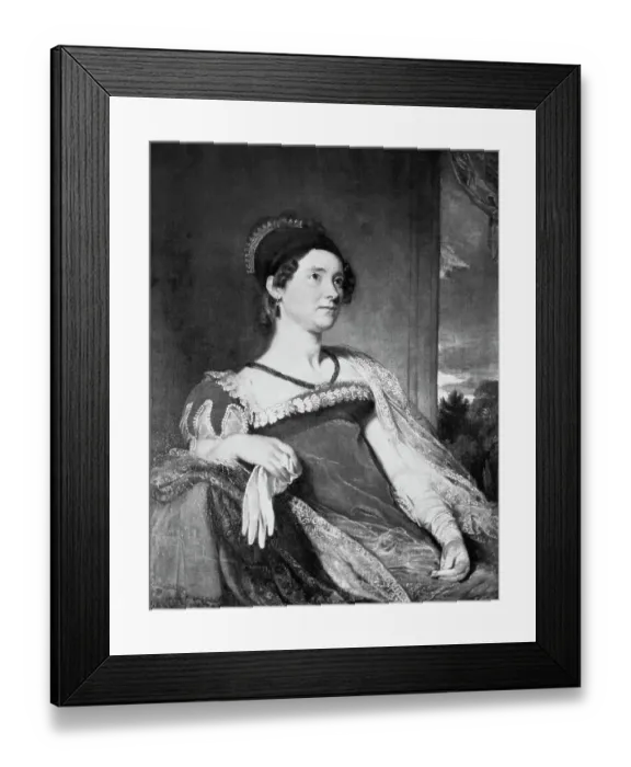 Framed Print : Painting of Louisa Catherine Adams Framed Print : Painting of Louisa Catherine Adams