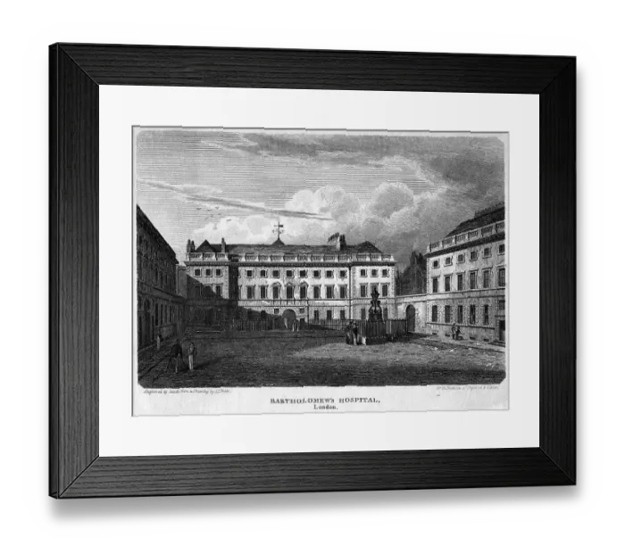 Framed Print : Bartholomew's Hospital Framed Print : Bartholomew's Hospital