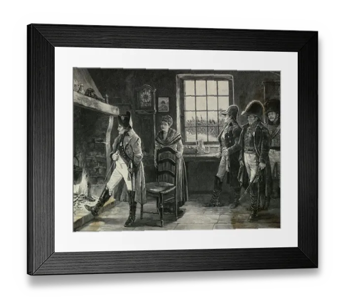 Framed Print : Napoleon in Thoughtful Mode Framed Print : Napoleon in Thoughtful Mode