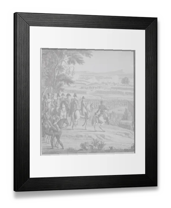 Framed Print : Napoleonic War of the Bataille de Lutzen Framed Print : Napoleonic War of the Bataille de Lutzen
