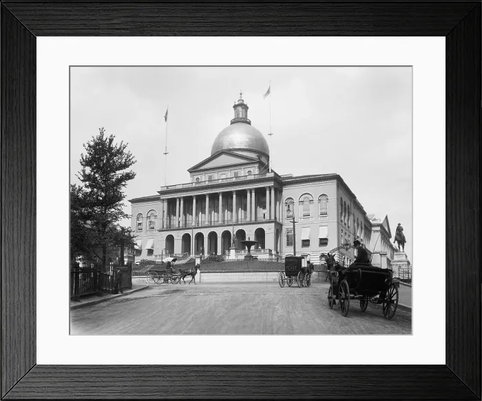 Framed Print : Massachusetts State Capitol Building Framed Print : Massachusetts State Capitol Building