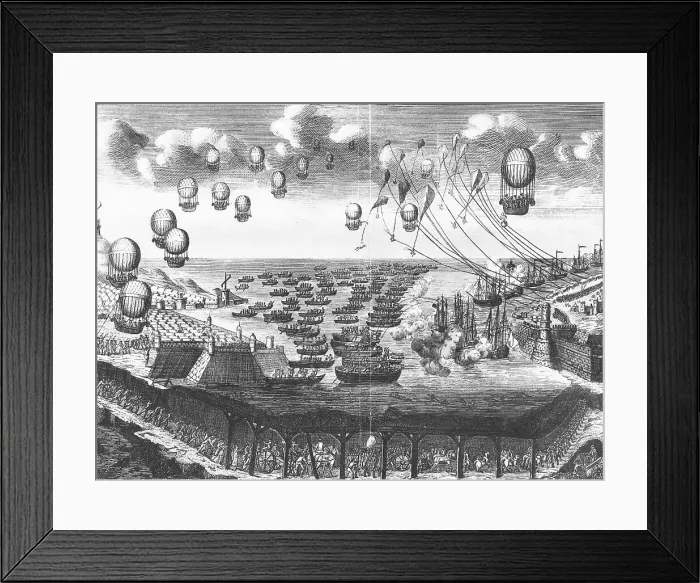 Framed Print : Invasion of England Planned by Napoleon Framed Print : Invasion of England Planned by Napoleon