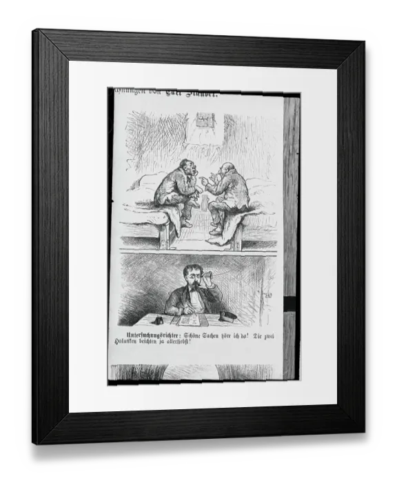 Framed Print : Depictions of Men Using Early Telephone Framed Print : Depictions of Men Using Early Telephone