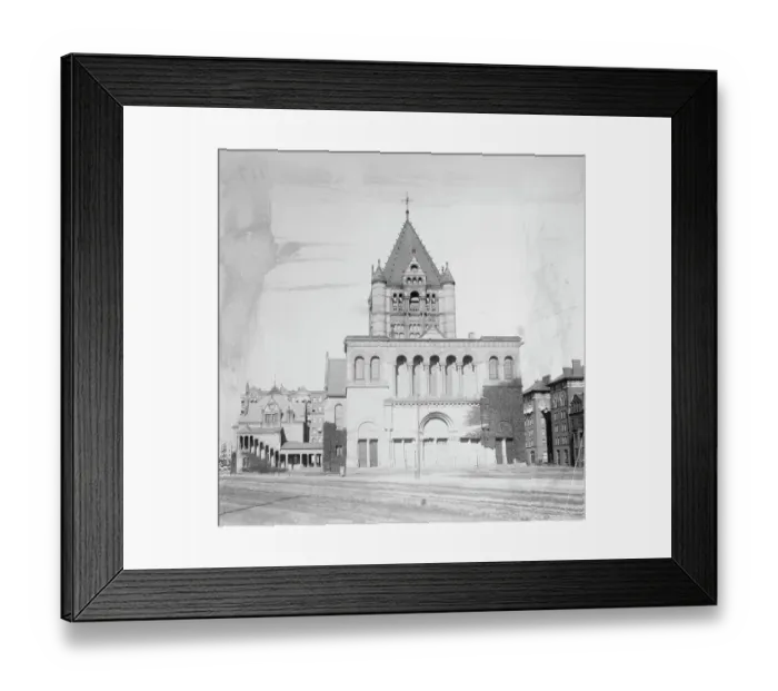 Framed Print : Exterior of Trinity Church Framed Print : Exterior of Trinity Church