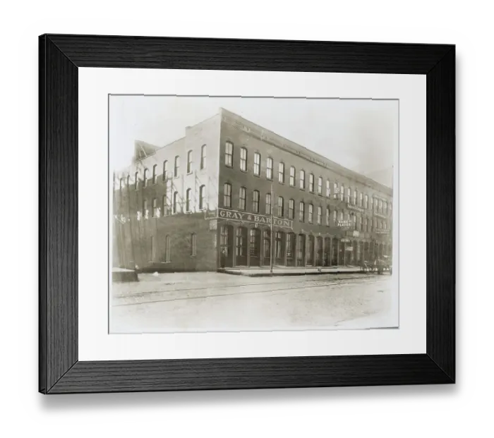 Framed Print : Western Electric Office Building Framed Print : Western Electric Office Building