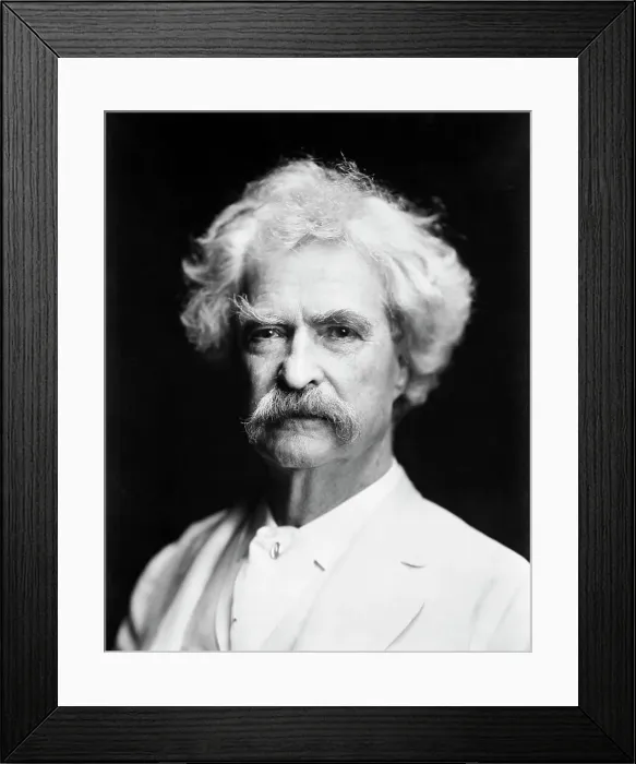 Framed Print : Mark Twain Framed Print : Mark Twain