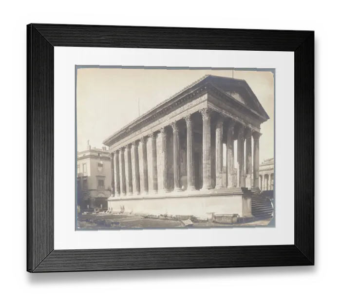 Framed Print : Exterior of Roman Buildings Framed Print : Exterior of Roman Buildings