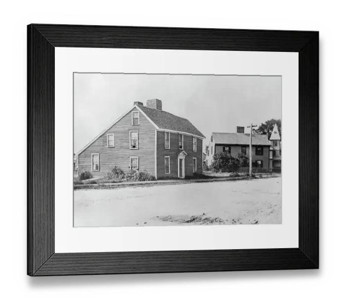 Framed Print : John Quincy Adams Old Homestead Framed Print : John Quincy Adams Old Homestead