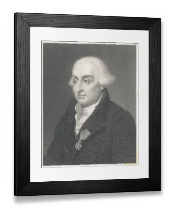Framed Print : Illustrated Portrait of Joseph Louis La Grange Framed Print : Illustrated Portrait of Joseph Louis La Grange