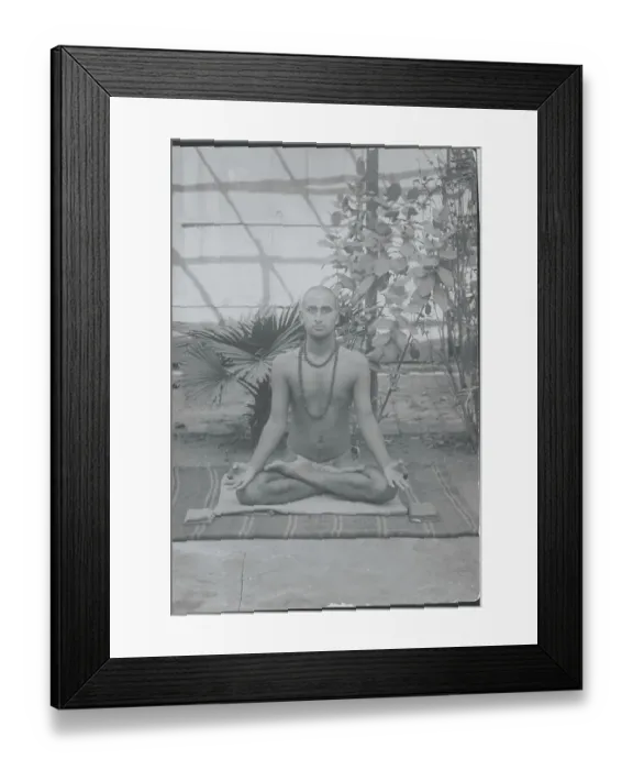 Framed Print : Young Male Indian During Religious Ritual Framed Print : Young Male Indian During Religious Ritual