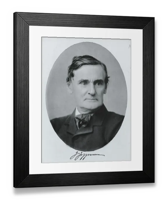 Framed Print : Portrait of Joseph Jefferson Framed Print : Portrait of Joseph Jefferson