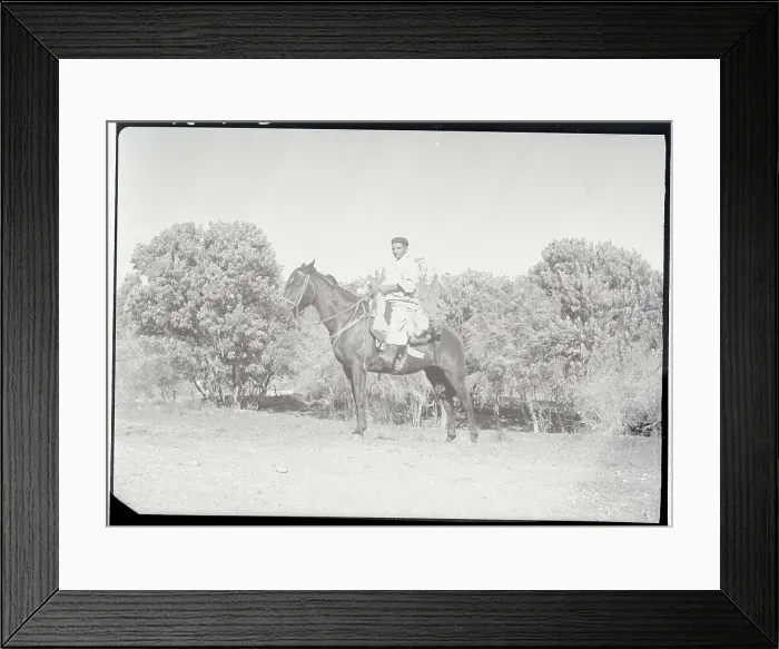 Framed Print : South American Gaucho on Horseback Framed Print : South American Gaucho on Horseback
