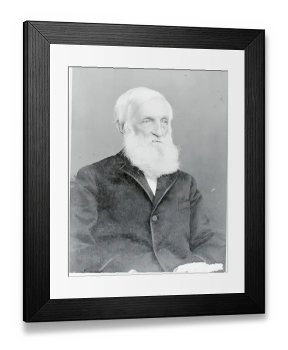 Framed Print : Portrait of George Bancroft Framed Print : Portrait of George Bancroft
