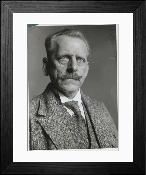 Framed Print : Portrait of Max Skladanowsky Framed Print : Portrait of Max Skladanowsky