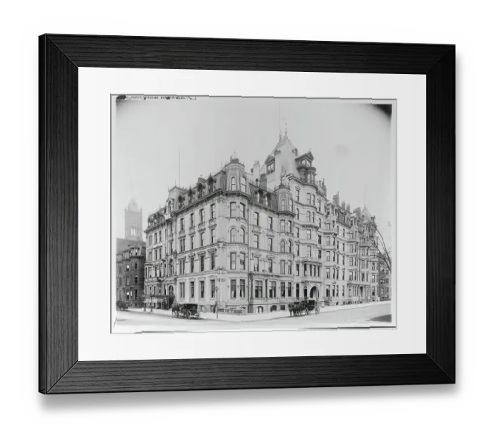 Framed Print : Exterior of Grand Vendome Hotel Framed Print : Exterior of Grand Vendome Hotel