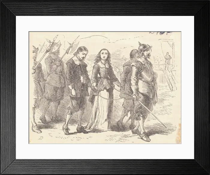 Framed Print : Judged Suspects Being Escorted to Execution Destination Framed Print : Judged Suspects Being Escorted to Execution Destination