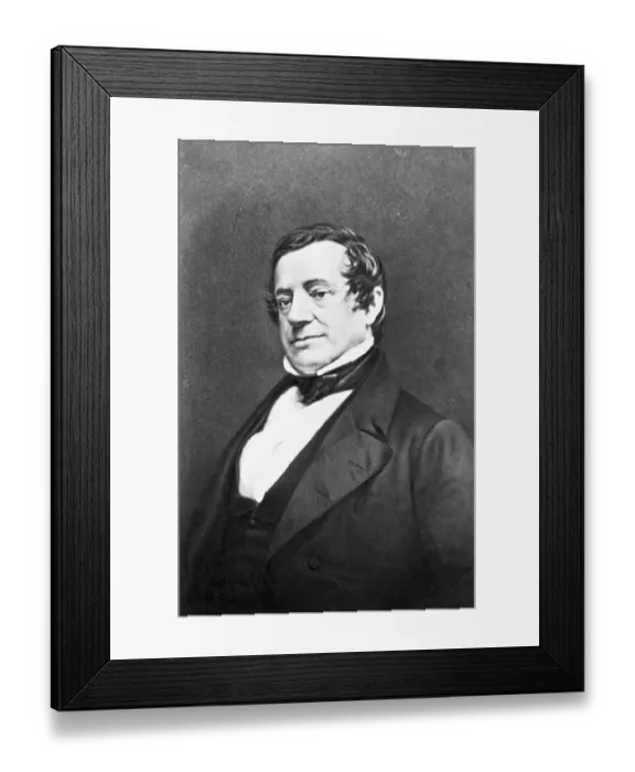 Framed Print : Washington Irving by Mathew Brady Framed Print : Washington Irving by Mathew Brady