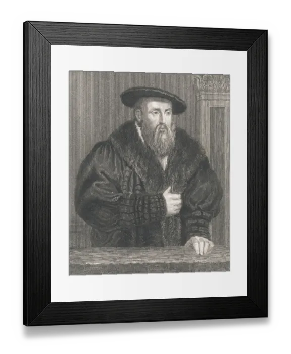 Framed Print : Portrait of German Astronomer Johannes Kepler Framed Print : Portrait of German Astronomer Johannes Kepler