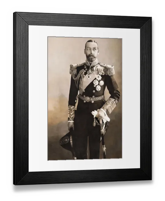 Framed Print : King George V in Uniform Framed Print : King George V in Uniform