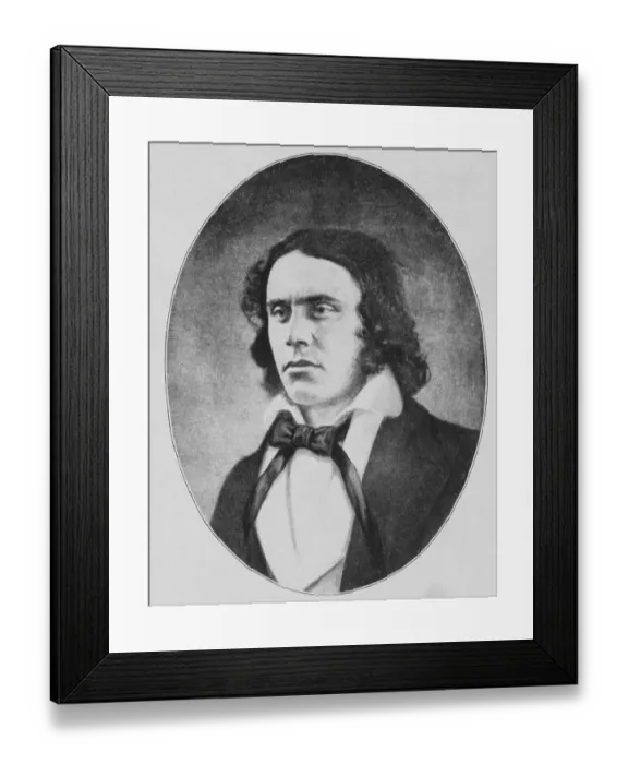 Framed Print : Portrait of American Lawyer and Author Richard Henry Dana Framed Print : Portrait of American Lawyer and Author Richard Henry Dana