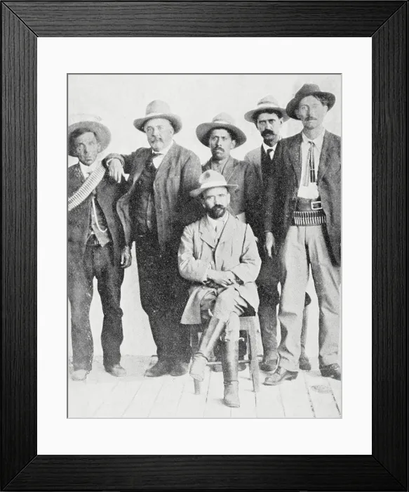 Framed Print : Revolutionary Leader Francisco Madero and His Men Framed Print : Revolutionary Leader Francisco Madero and His Men