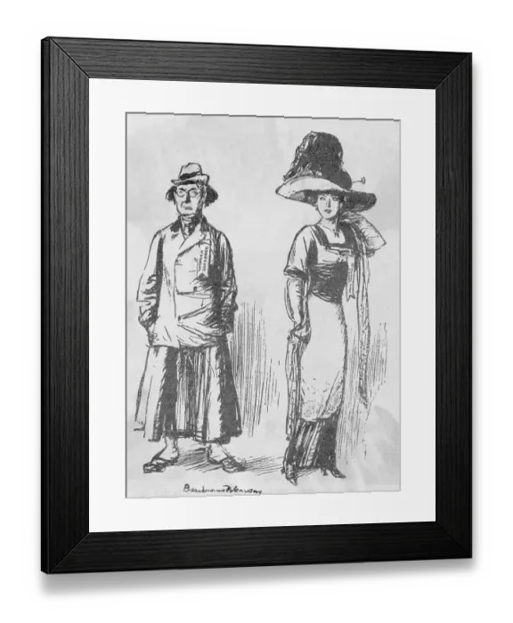 Framed Print : Types of Women's Fashion in Regard to Suffragettes Framed Print : Types of Women's Fashion in Regard to Suffragettes