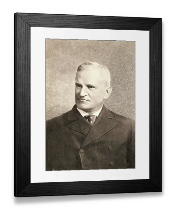 Framed Print : Portrait of Francis Parkman