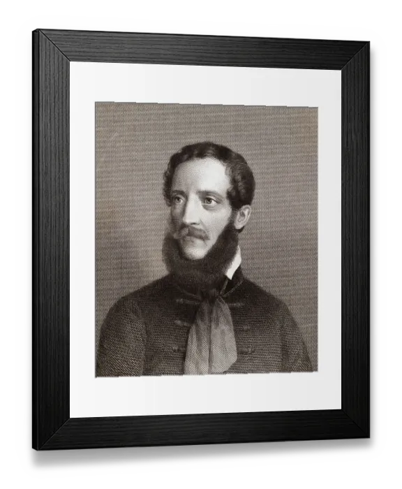 Framed Print : Portrait of Lajos Kossuth Framed Print : Portrait of Lajos Kossuth
