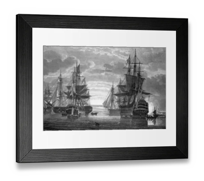 Framed Print : Ships Readied for Battle Framed Print : Ships Readied for Battle