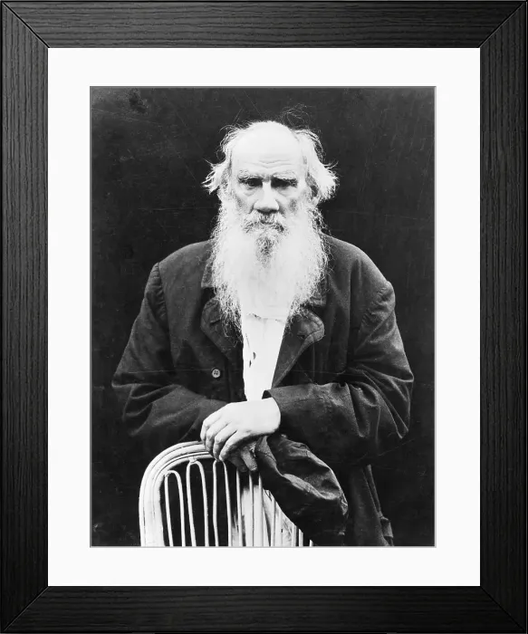 Framed Print : Leo Tolstoy
