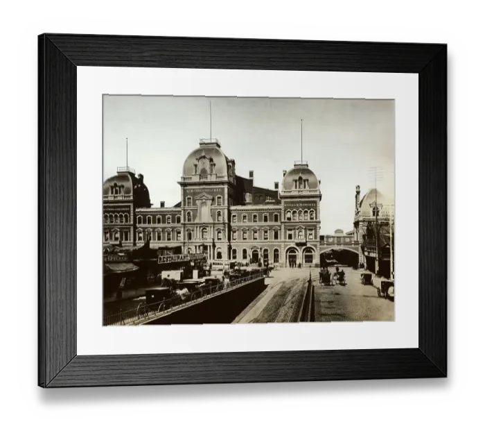 Framed Print : Grand Central Depot Framed Print : Grand Central Depot
