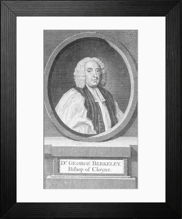Framed Print : Portrait of George Berkeley as Bishop Framed Print : Portrait of George Berkeley as Bishop