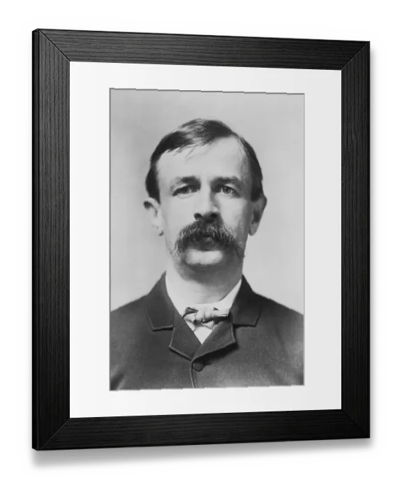 Framed Print : Portrait of Author Edward Bellamy Framed Print : Portrait of Author Edward Bellamy