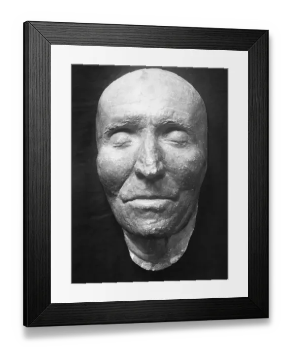 Framed Print : Sculpture of the Head of Austrian Composer Franz Joseph Haydn Framed Print : Sculpture of the Head of Austrian Composer Franz Joseph Haydn