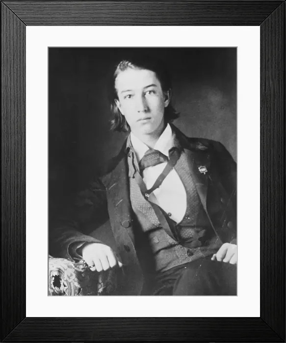Framed Print : Portrait of Sidney Lanier