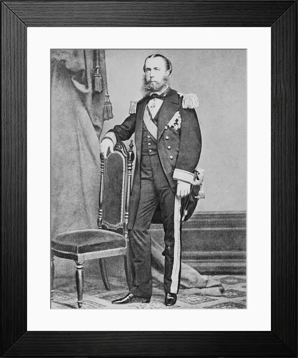 Framed Print : Portrait of Maximilian Framed Print : Portrait of Maximilian