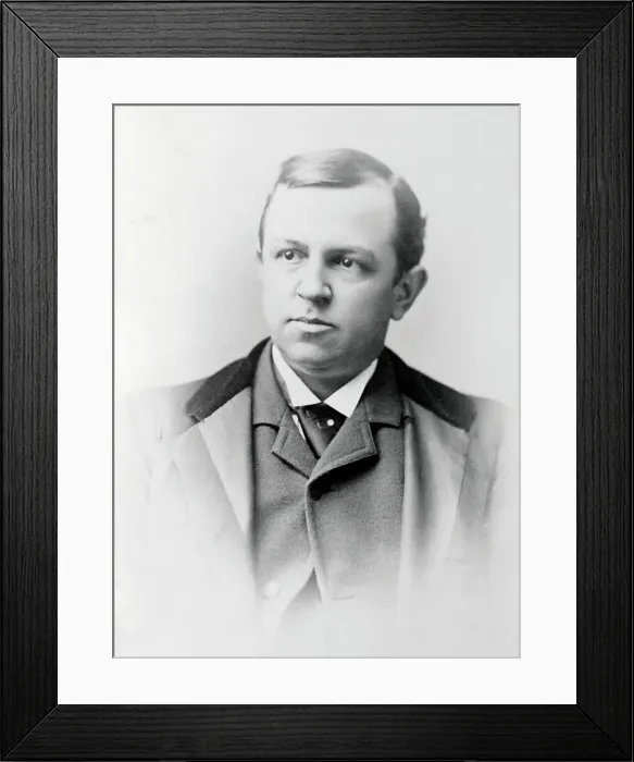 Framed Print : Portrait of Henry Woodfin Grady Framed Print : Portrait of Henry Woodfin Grady