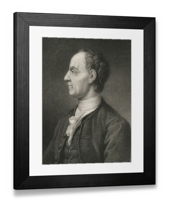 Framed Print : Profile of Mathematician Leonard Euler Framed Print : Profile of Mathematician Leonard Euler