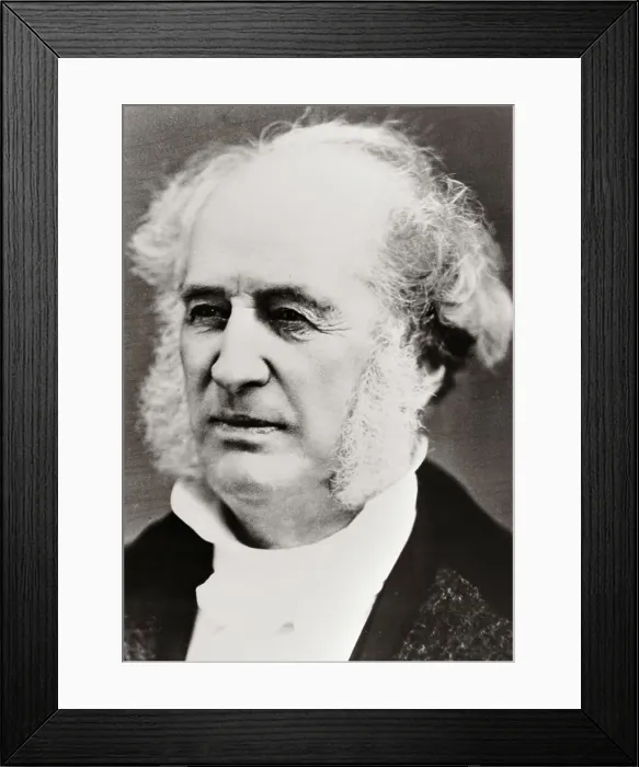 Framed Print : Portrait of Cornelius Vanderbilt Framed Print : Portrait of Cornelius Vanderbilt