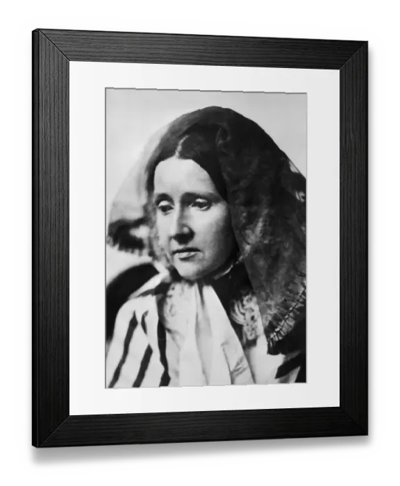 Framed Print : Suffrage Leader Julia Ward Howe