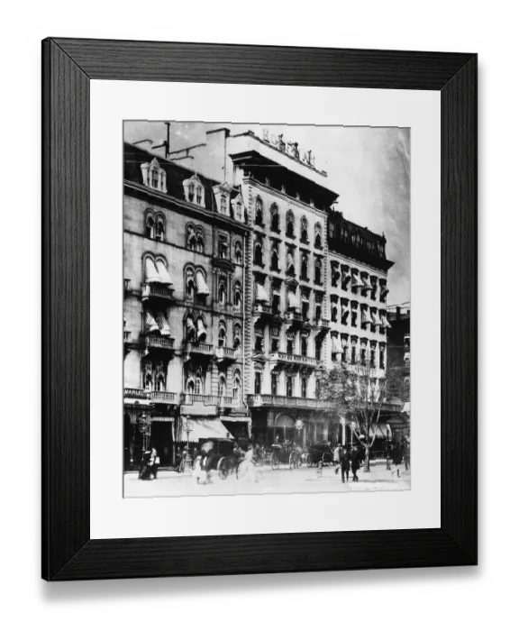 Framed Print : Exterior View of Hoffman House Framed Print : Exterior View of Hoffman House