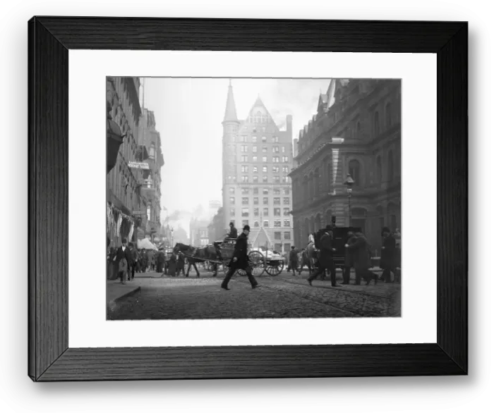 Framed Print : Chicago Intersection Framed Print : Chicago Intersection