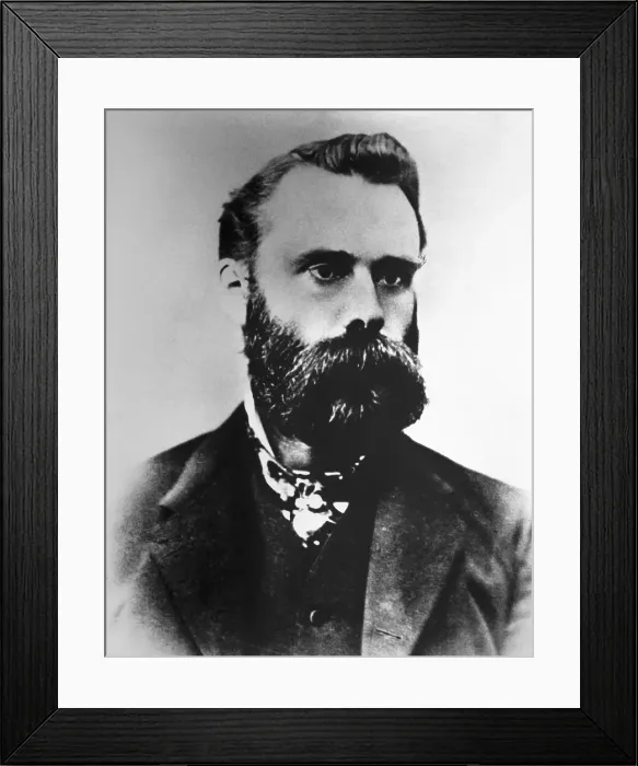 Framed Print : Charles Henry Dow Framed Print : Charles Henry Dow