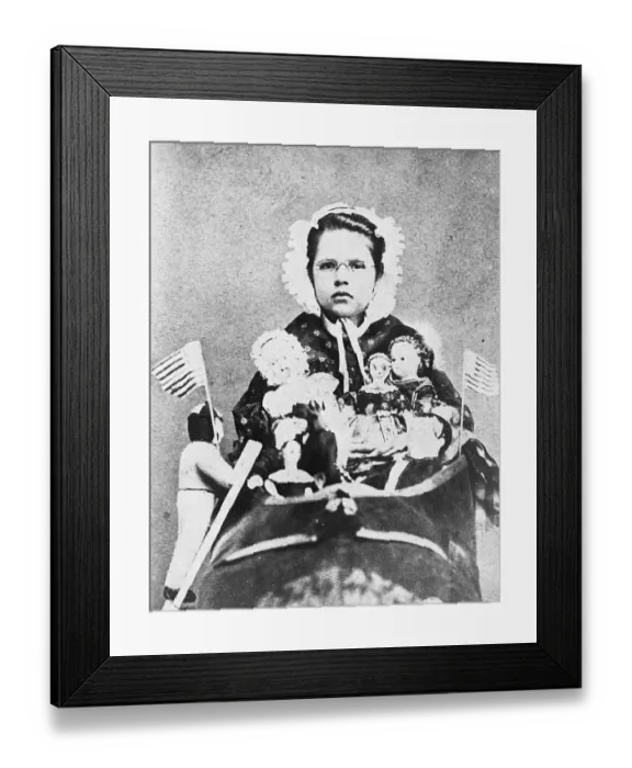 Framed Print : Portrait of Nellie the Daughter of General Ulysses Grant Framed Print : Portrait of Nellie the Daughter of General Ulysses Grant