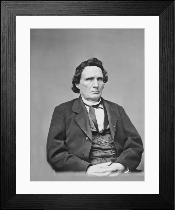 Framed Print : Congressman Thaddeus Stevens Framed Print : Congressman Thaddeus Stevens