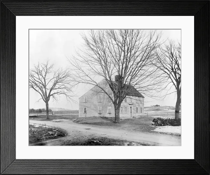 Framed Print : Old House of Concord Framed Print : Old House of Concord