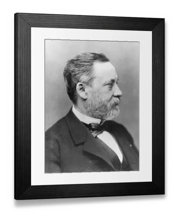 Framed Print : Portrait of Louis Pasteur Framed Print : Portrait of Louis Pasteur