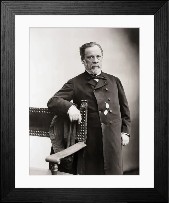 Framed Print : Portrait Of Louis Pasteur Framed Print : Portrait Of Louis Pasteur