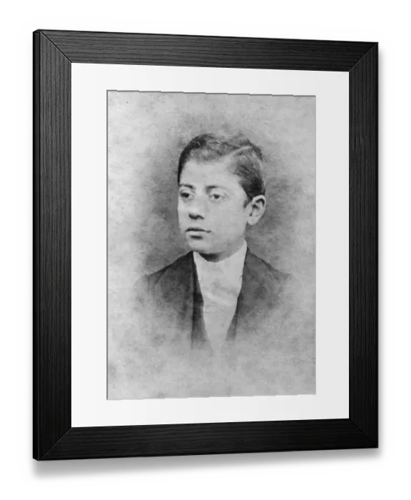 Framed Print : Portrait of the Young Composer Gustave Mahler Framed Print : Portrait of the Young Composer Gustave Mahler